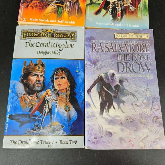 Forgotten Realms Finder Druidhome Fantasy Dungeons Dragons Paperback Book Lot 4 - Picture 6 of 10